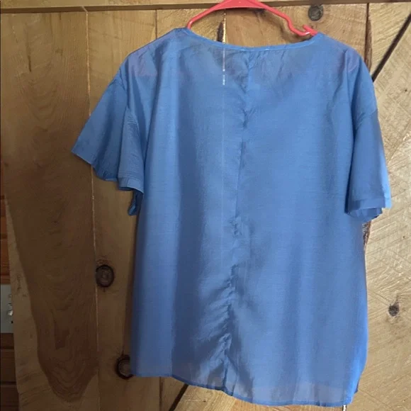Easel Blue Women's Top - Picture 2 of 2